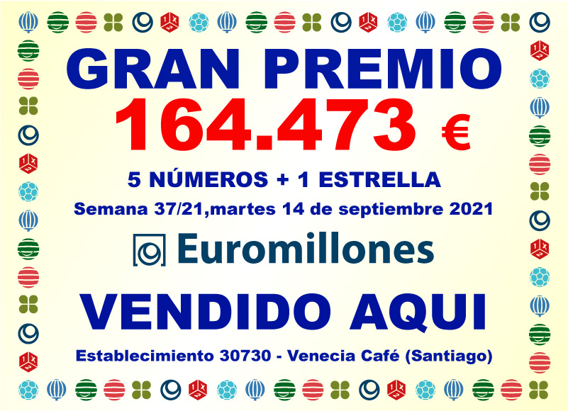 Loterías Venecia - GRAN PREMIO 9