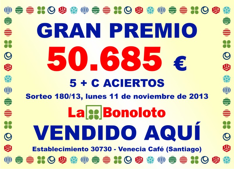 Loterías Venecia - GRAN PREMIO 4