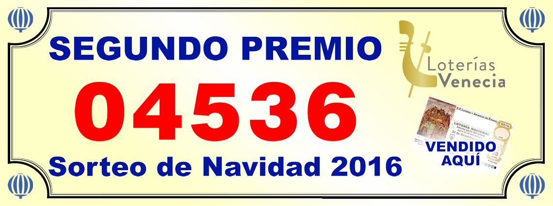 Loterías Venecia - GRAN PREMIO 1 Escritorio